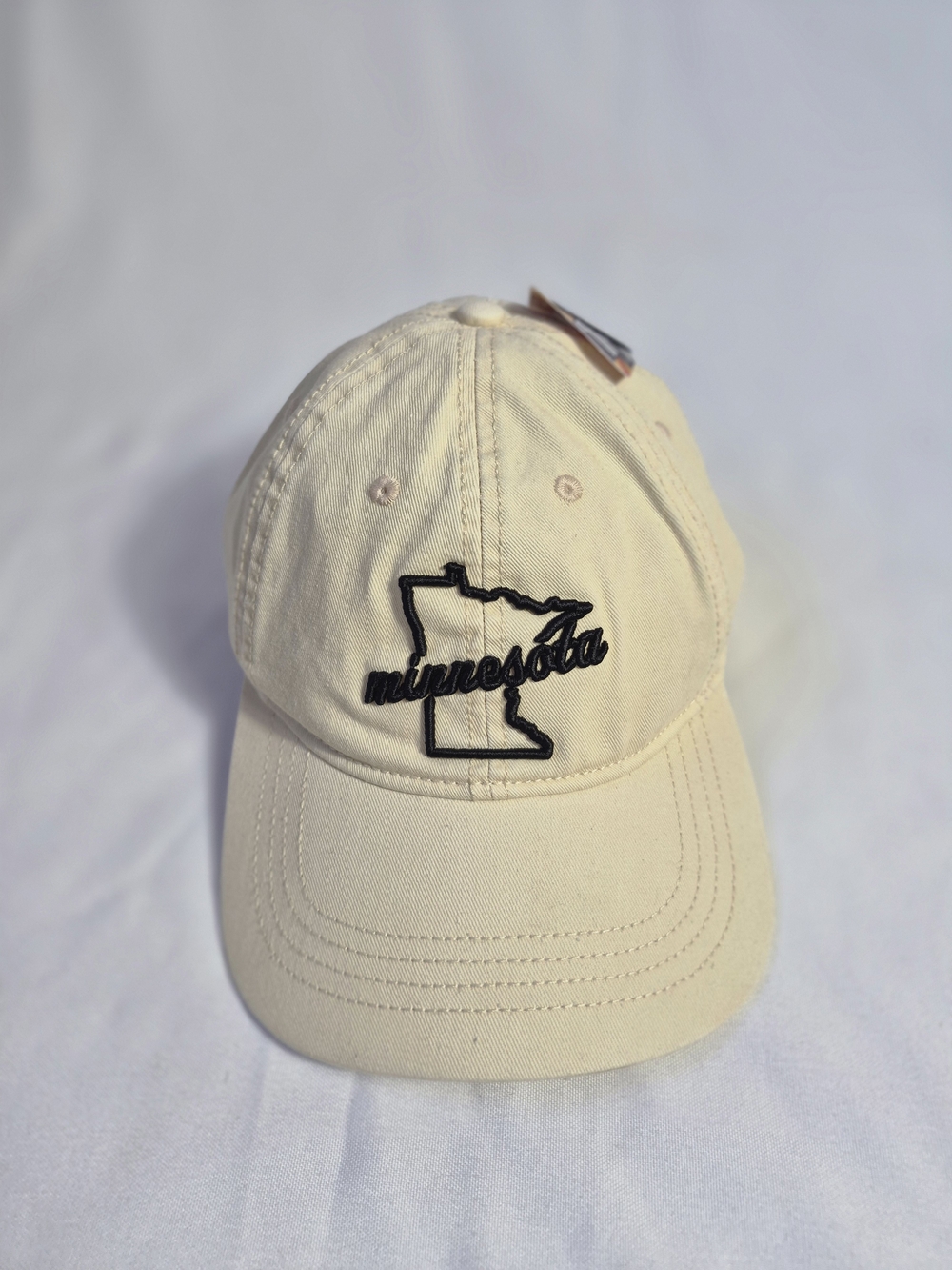 NWT Vintage MINNESOTA Hat Cap Strap  State Souvenir Western Outdoors Falcon EMBR